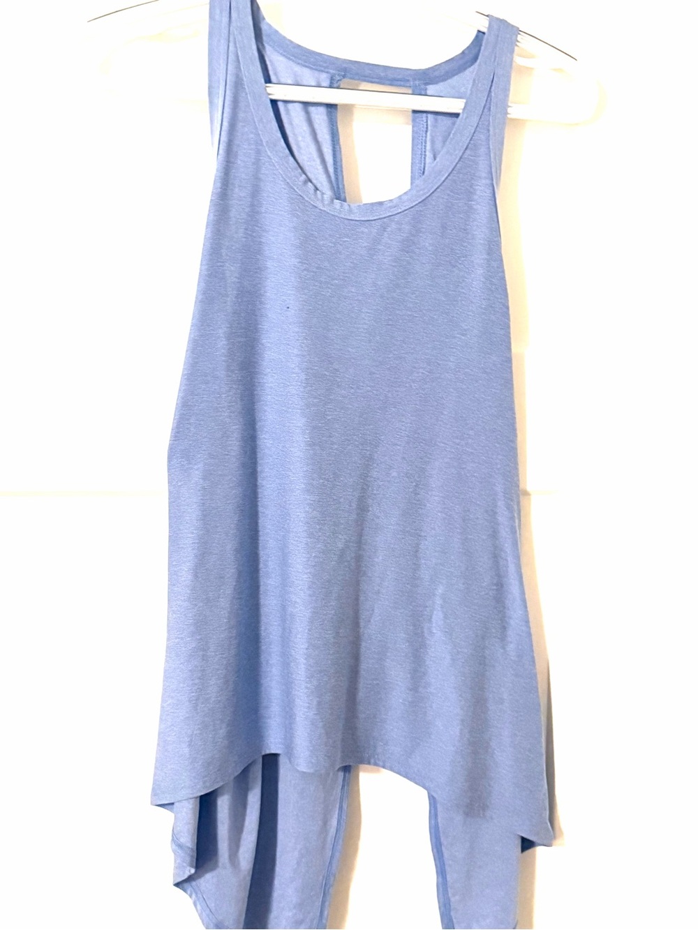 Old Navy Light Blue Sleeveless High-Low Tank
